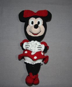 Minnie Mouse Amigurumi Örgü Bebek